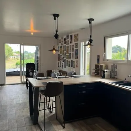 Maison Vue Sur Vignes Avec Spa Jacuzzi Privatif Cussac-Fort-Medoc