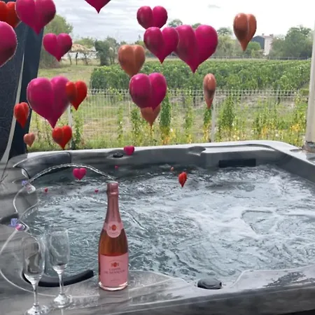 Maison Vue Sur Vignes Avec Spa Jacuzzi Privatif Casa vacanze Cussac-Fort-Medoc